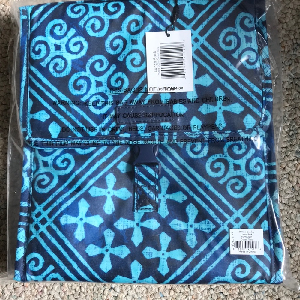 Vera Bradley Lunch Sack - NEW!